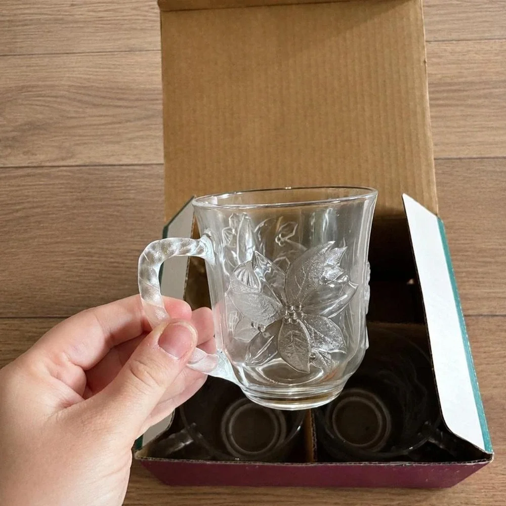 Vintage Crystal glass holiday